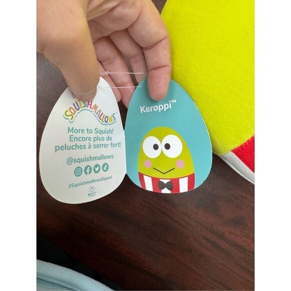 NWT Keroppi Hello Kitty and Friends 8 inch Squishmallows - Picture 4 of 4